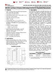 ADS1298CZXGT Datenblatt PDF