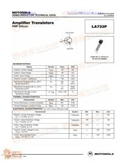 LA733P datasheet.datasheet_page 1