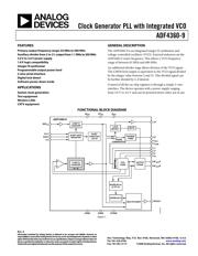 ADF4360-9BCPZ datasheet.datasheet_page 1