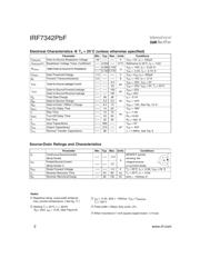 IRF7342PBF 数据规格书 2
