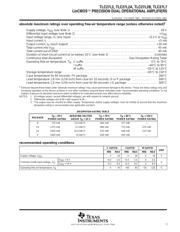 TLC27L2 数据规格书 3