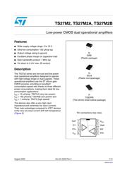 TS27M2CN datasheet.datasheet_page 1