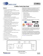 CS48540CQZ datasheet.datasheet_page 1