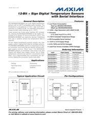 MAX6629MUT#G16 数据规格书 1