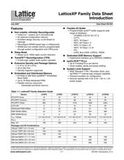 LFXP10C-3F256IES datasheet.datasheet_page 2