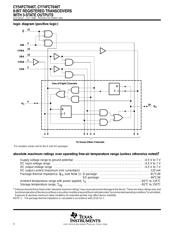 CY74FCT646CTSOCT 数据规格书 4