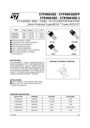 STP9NK60Z datasheet.datasheet_page 1