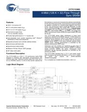 CY7C1338G-100AXC datasheet.datasheet_page 1