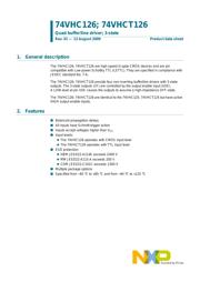 74VHC126D,118 datasheet.datasheet_page 1