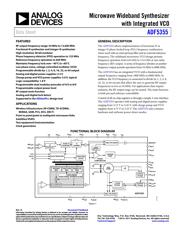 ADF5355BCPZ datasheet.datasheet_page 1