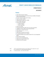 ATZB-RF-233-1-CR datasheet.datasheet_page 1