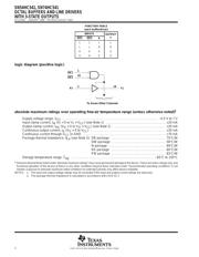 SN74HC541DW datasheet.datasheet_page 2