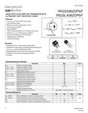 IRGS4062DPBF datasheet.datasheet_page 1