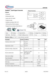 BSP372NH6327XTSA1 Datenblatt PDF