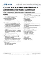 PC28F128M29EWHF Datenblatt PDF