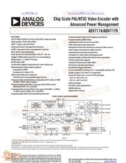 ADV7174 datasheet.datasheet_page 1