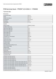 FRONT 2,5-H/SA 5 datasheet.datasheet_page 2