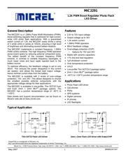 MIC2291-15YML-TR datasheet.datasheet_page 1