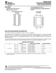 SN74ALVC245PWR datasheet.datasheet_page 1