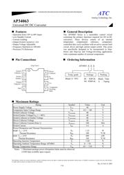 AP34063S8 datasheet.datasheet_page 1