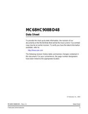 MC68HC908BD48IFB 数据规格书 3