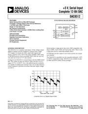 DAC8512FS Datenblatt PDF