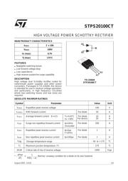 STPS20100CT datasheet.datasheet_page 1