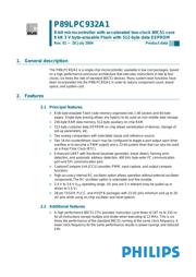 P89LPC954FBD48 datasheet.datasheet_page 1