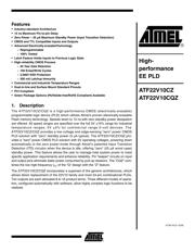 ATF22V10CZ12XC datasheet.datasheet_page 1