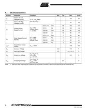 ATF22V10CZ12XC datasheet.datasheet_page 4