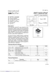 IRF7402UPBF datasheet.datasheet_page 1