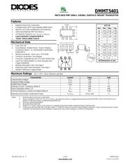 DMMT5401-7-F Datenblatt PDF