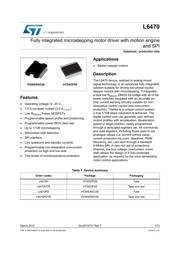 L6470PDTR datasheet.datasheet_page 1