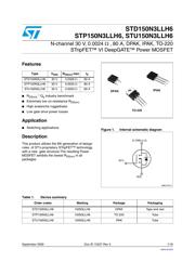 STD150N3LLH6 datasheet.datasheet_page 1