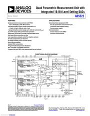 AD5522JSVUZ 数据规格书 1