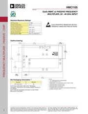 HMC1105-SX 数据规格书 3