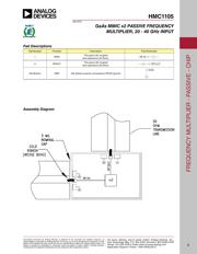 HMC1105-SX 数据规格书 4