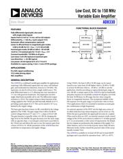 AD8330ACPZ-R2 datasheet.datasheet_page 1