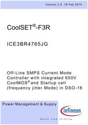 ICE3BR4765JGXUMA1 datasheet.datasheet_page 1