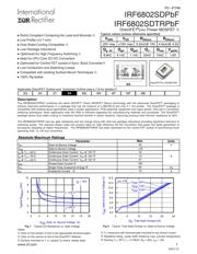 IRF6802SDTR1PBF datasheet.datasheet_page 1