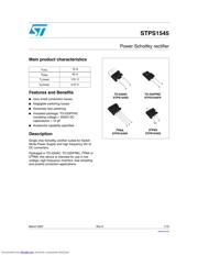 STPS1545F datasheet.datasheet_page 1