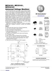 MC34161DG Datenblatt PDF