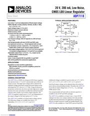 ADP7118ACPZN1.8-R7 数据规格书 1