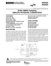 ADS825 datasheet.datasheet_page 1