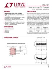 LTC4151CMS#PBF Datenblatt PDF