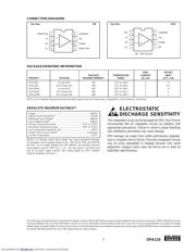 OPA124UA2K5 数据规格书 3