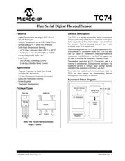 TC74A4-3.3VCTTR 数据规格书 1