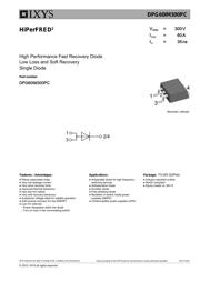 DPG60IM300PC-TRL 数据规格书 1