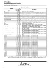 MSP430FG4617IZQWT datasheet.datasheet_page 6