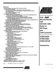 AT90CAN128-15AT1 datasheet.datasheet_page 1